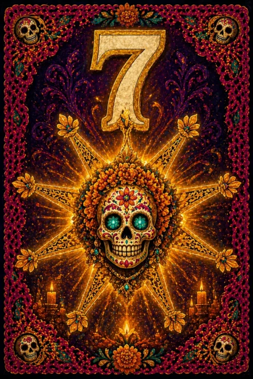 The Siete — lucky seven card